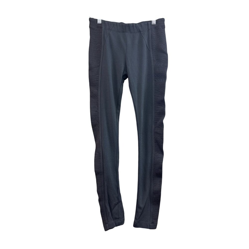 BCBG Max Azria Womens Leggings Size S Black & Gray Rayon Pants